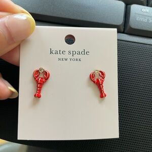 Kate Spade Lobster Earrings